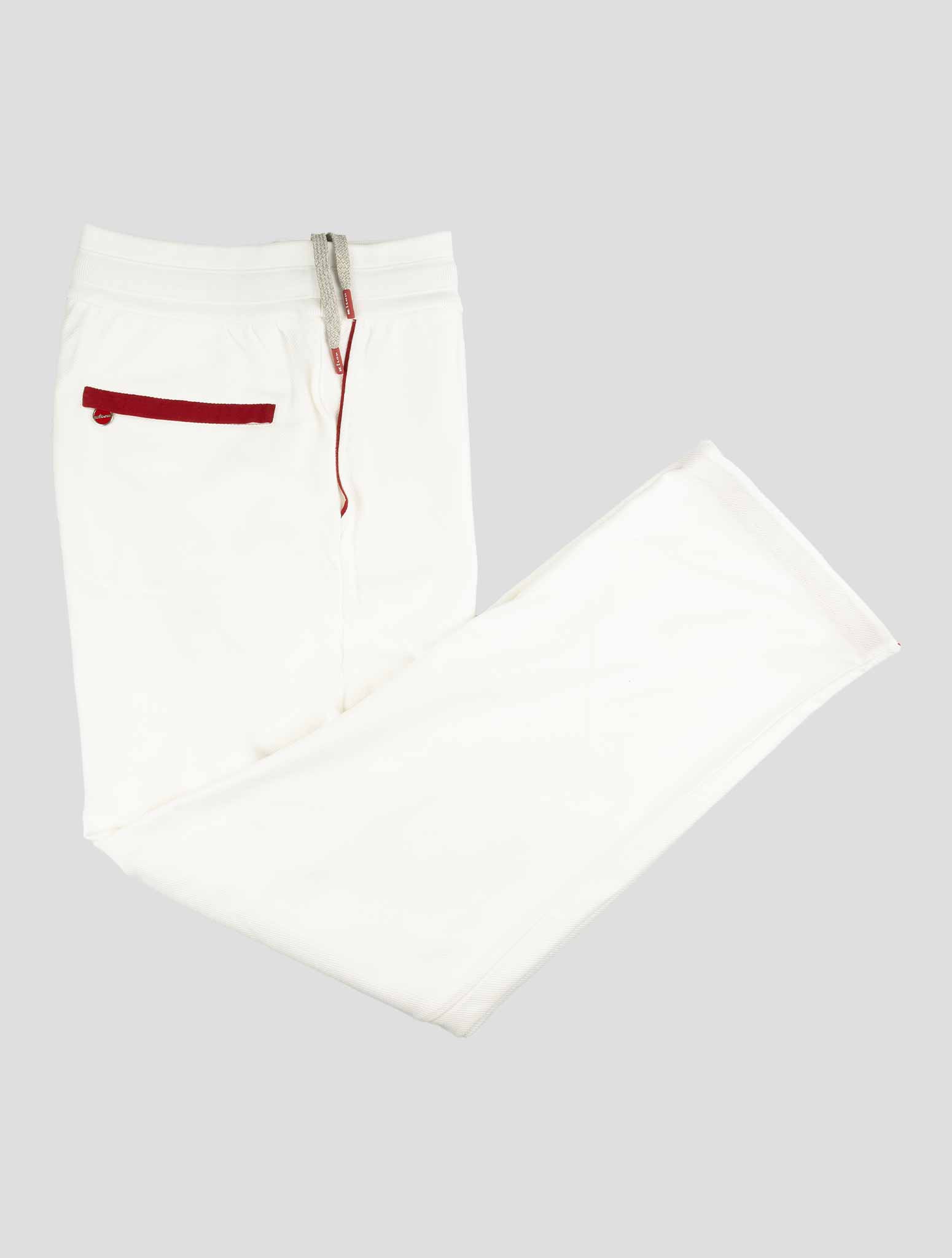 Kiton White Cotton Tracksuit
