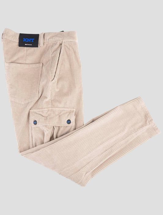 Kiton Knt Brown Cotton Ea Cargo Pants