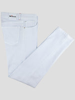 Kiton Light Blue Cotton Ea Jeans