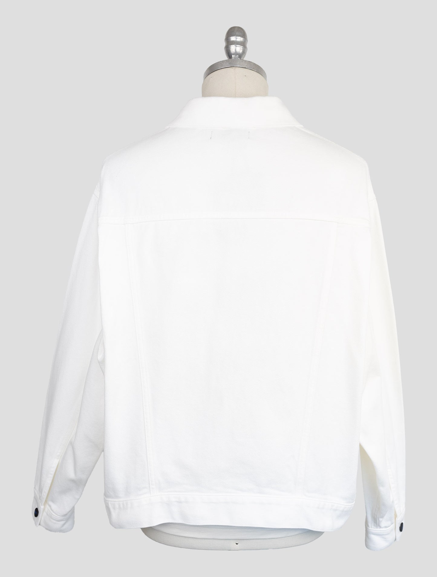 Kiton Knt White Cotton Ea Coat