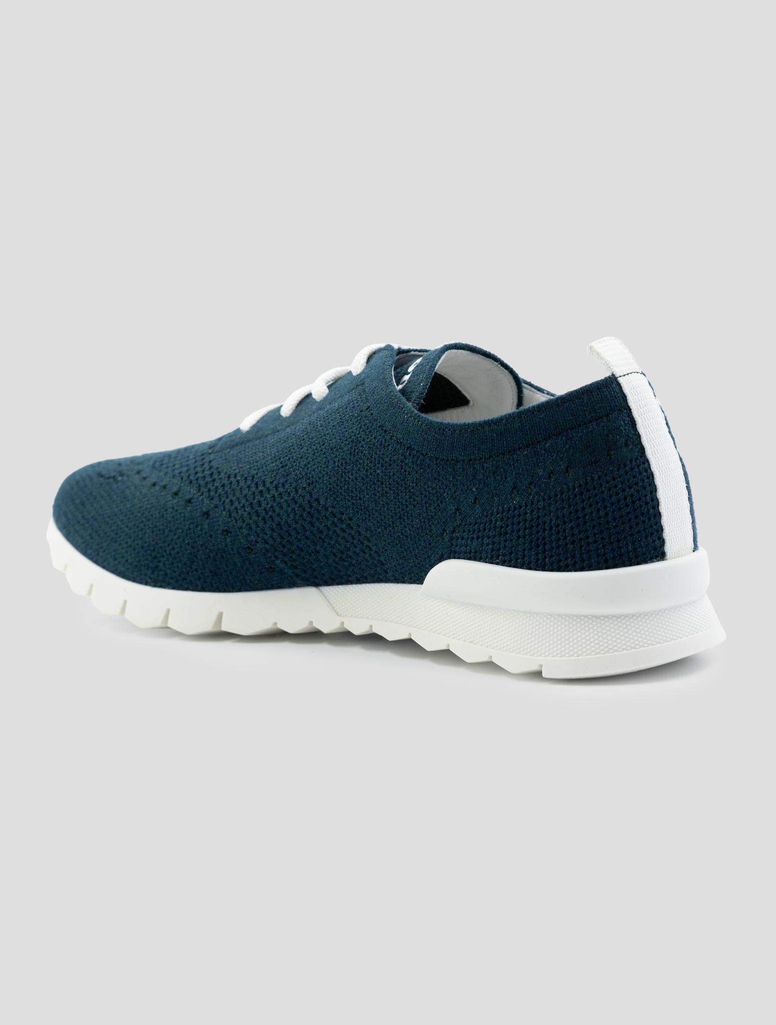 Kiton Green Cashmere Sneakers