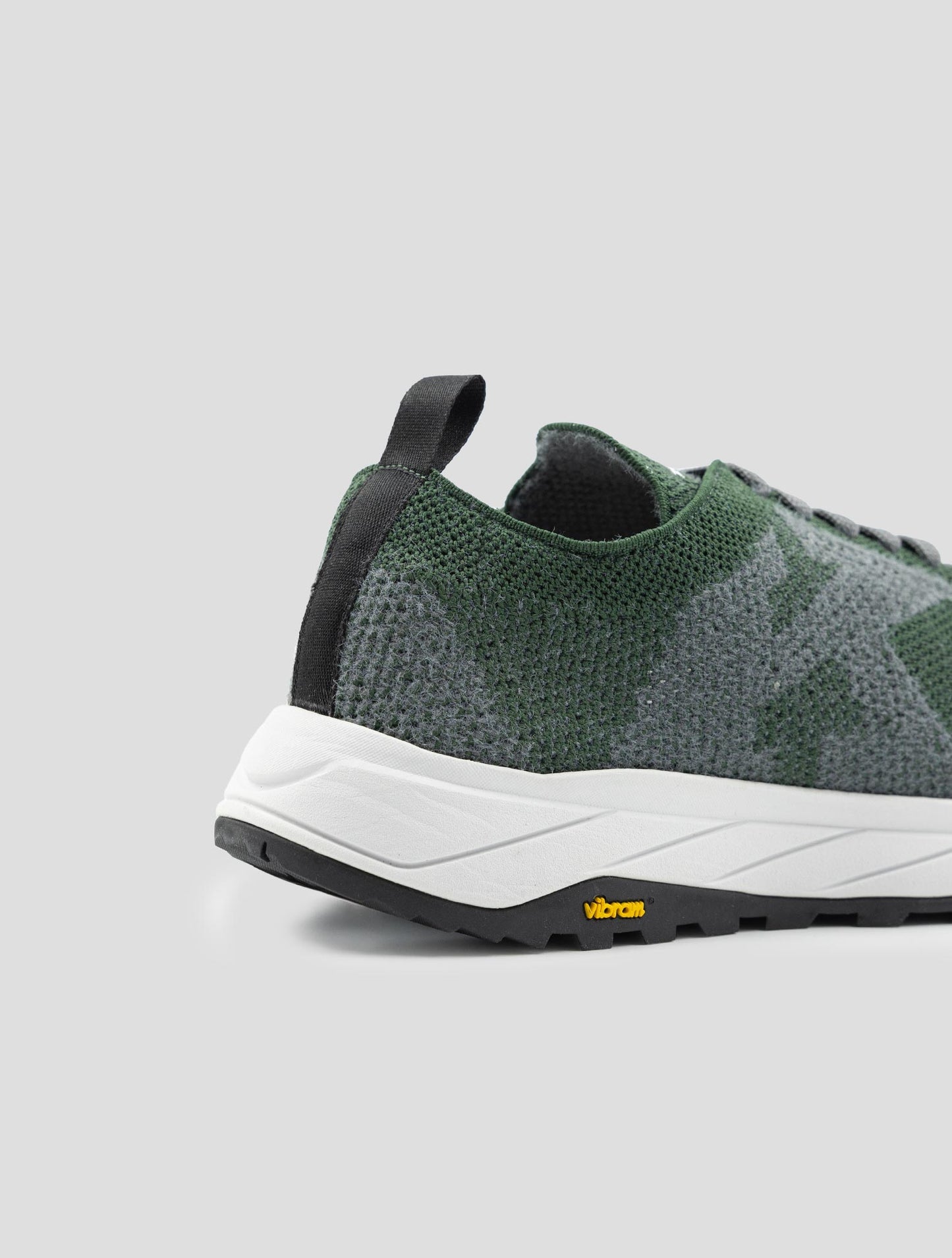 Kiton Green Pl Pu Wool Sneakers