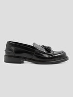 Kiton Brown Leather Loafers