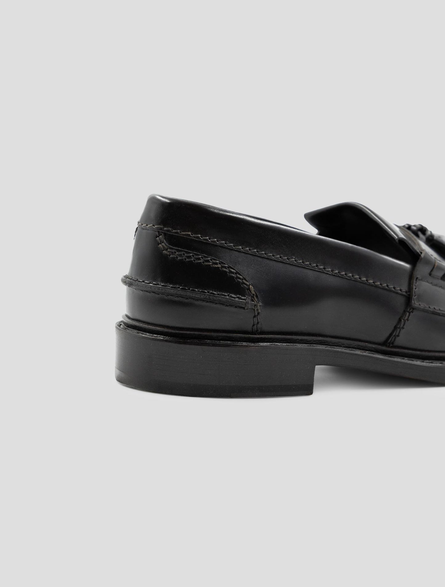 Kiton Brown Leather Loafers