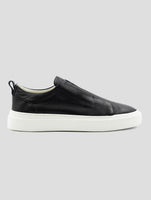 Kiton Black Leather Sneakers