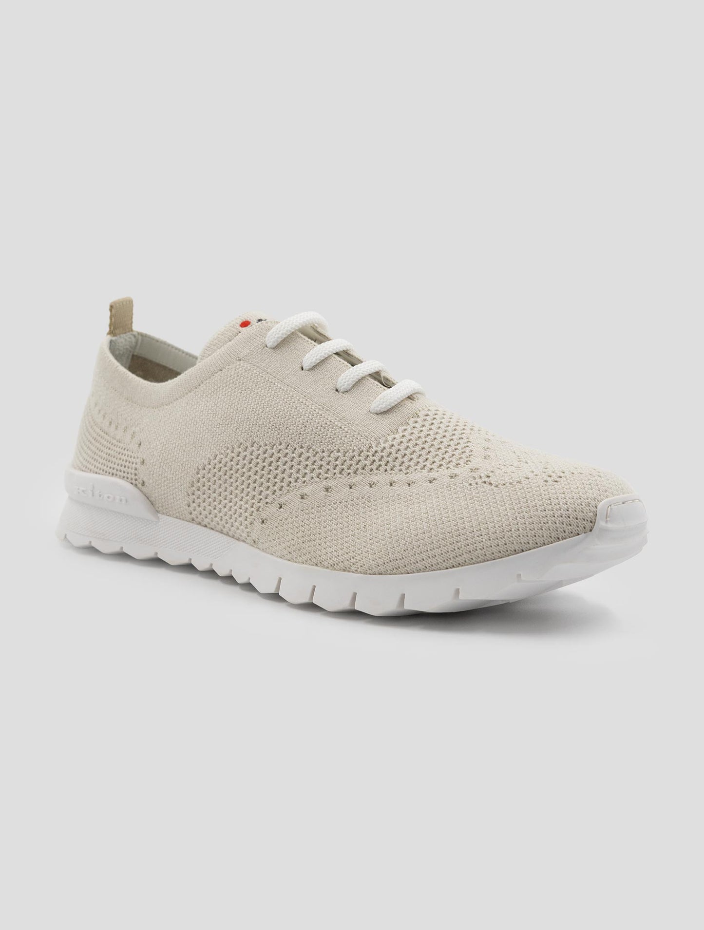 Kiton Beige Cashmere Pl Sneakers