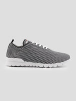 Kiton Black White Pl Pa Sneakers