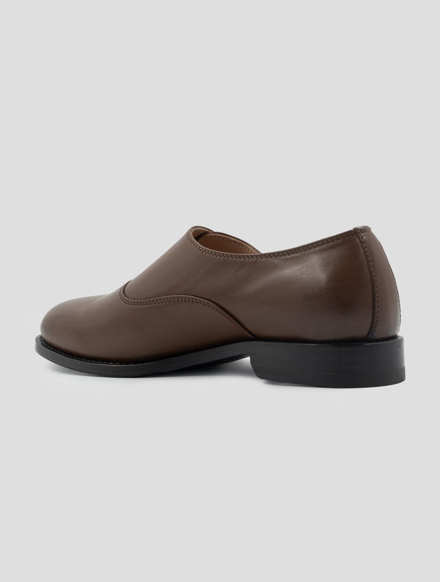 Kiton Brown Leather Dress Shoes