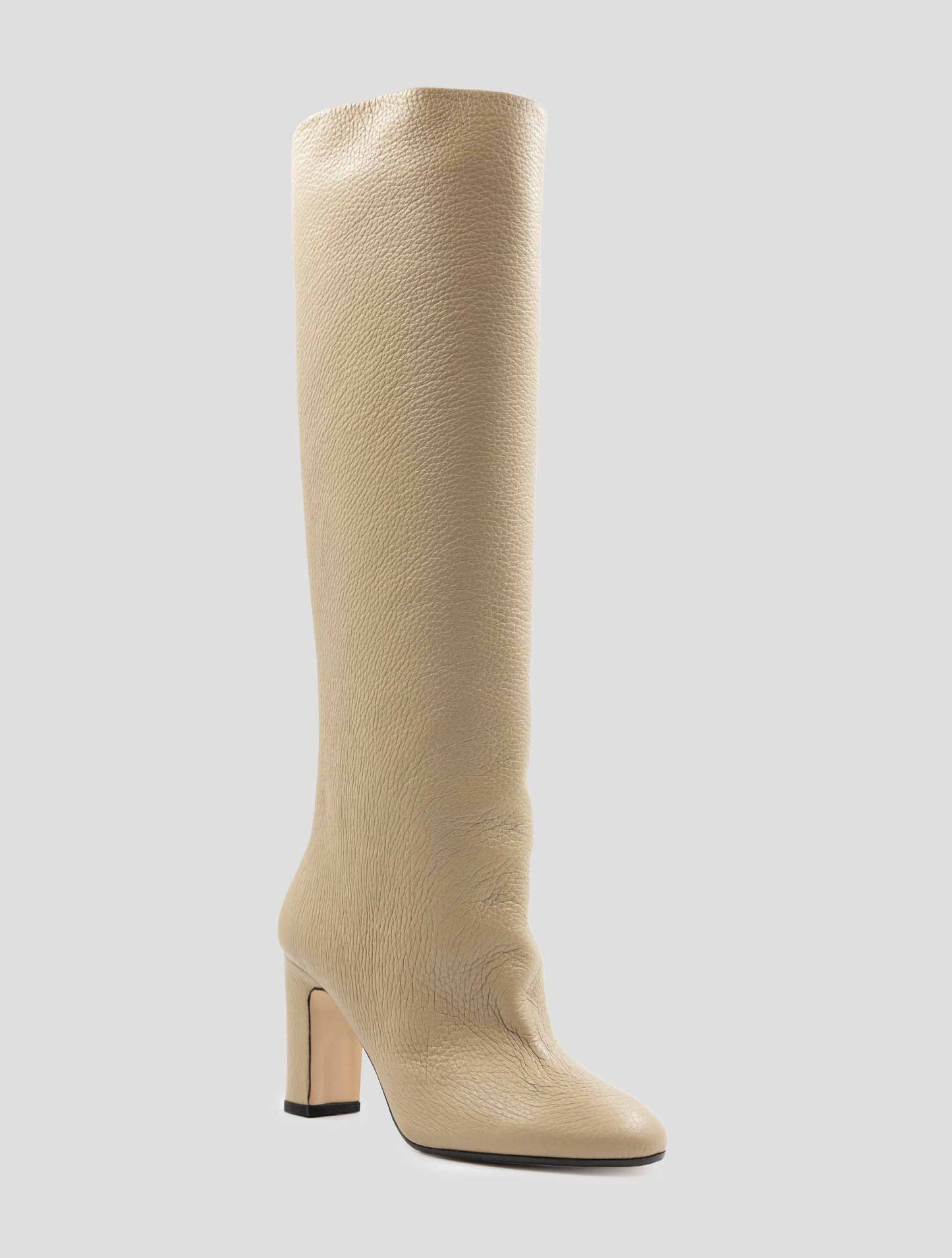 Kiton Beige Leather Boots