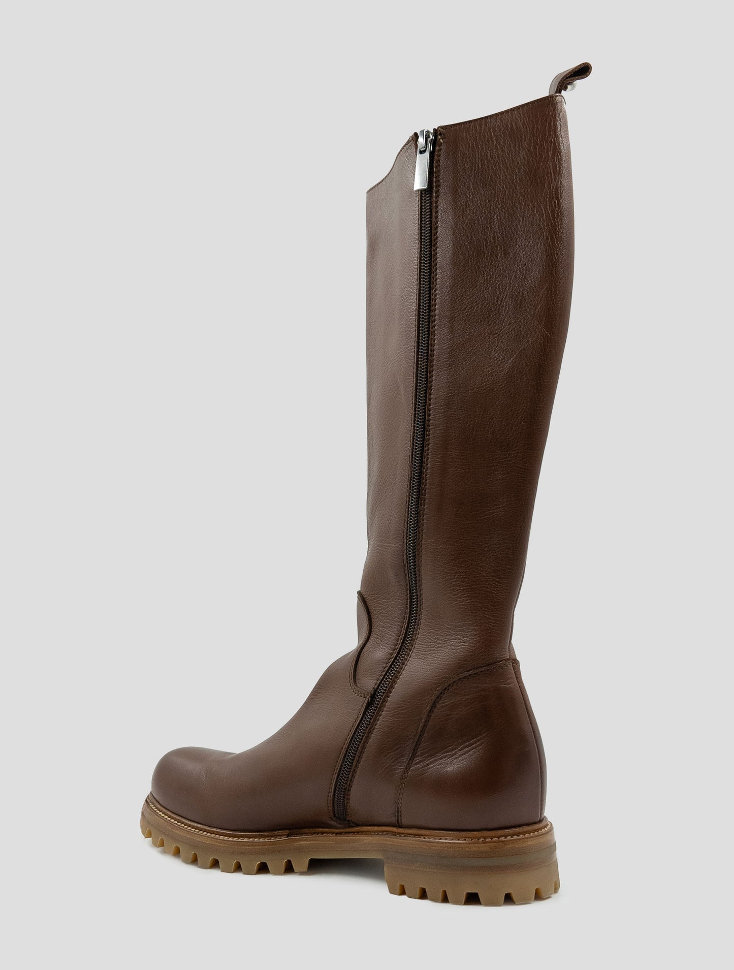 Kiton Brown Leather Boots