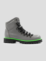 Kiton Gray Leather Boots