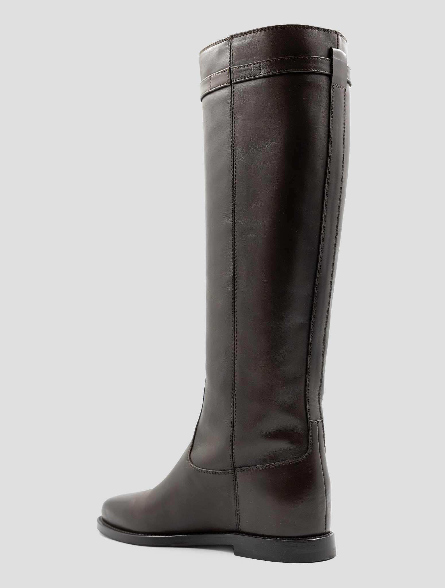 Kiton Brown Leather Boots
