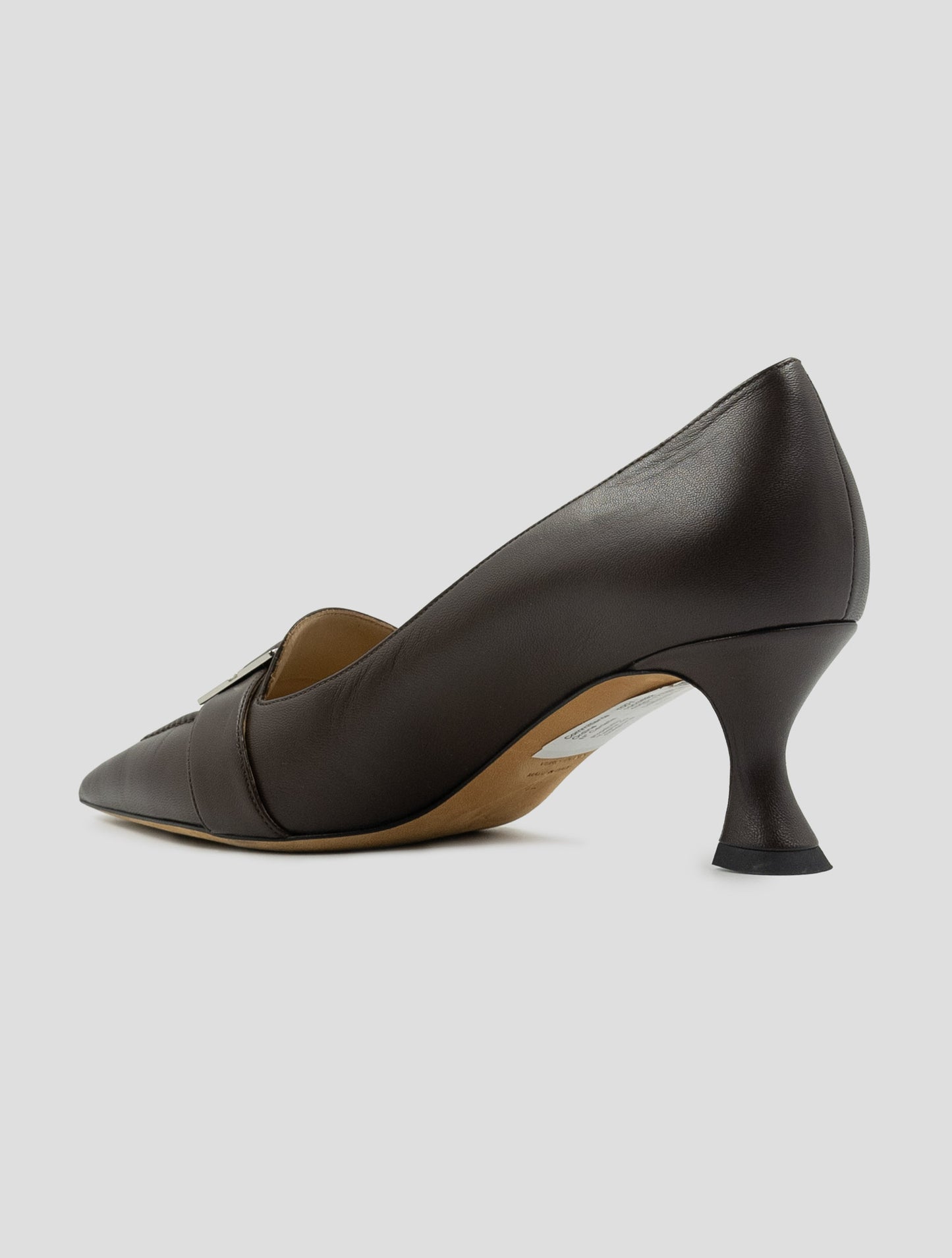 Kiton Brown Leather Decollete