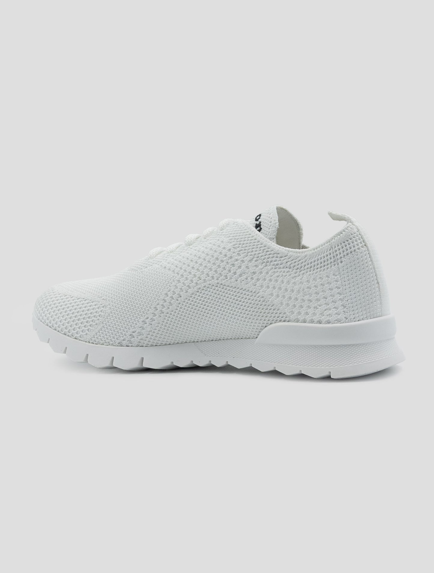 Kiton White Cotton EA Sneakers