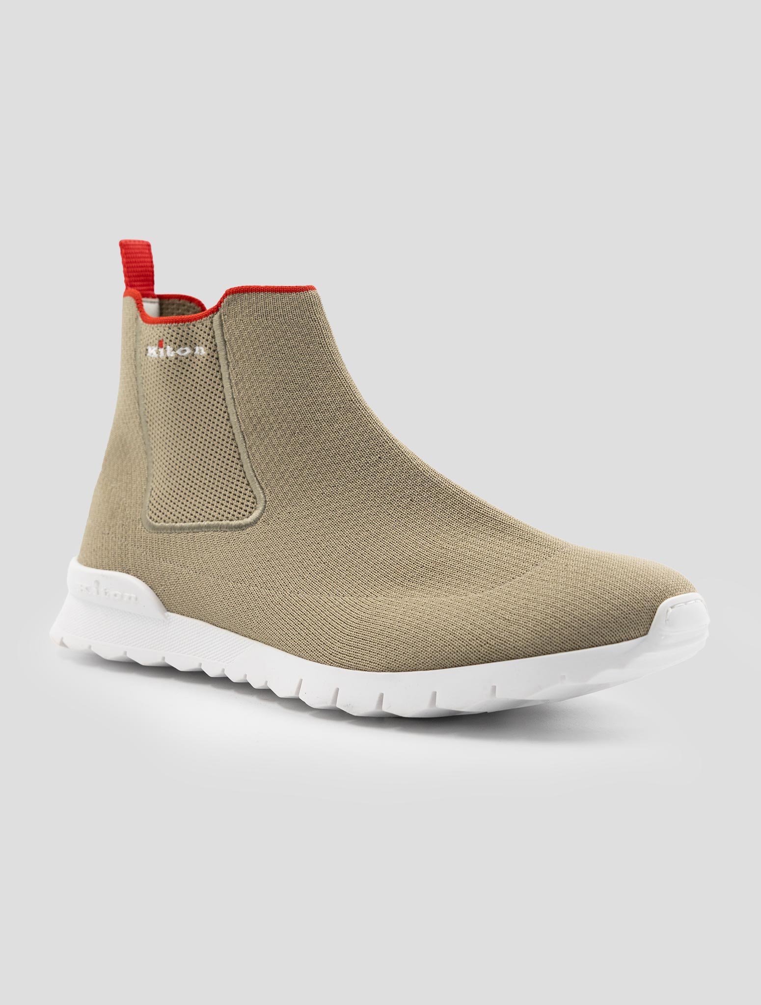 Kiton Brown Leather Boots