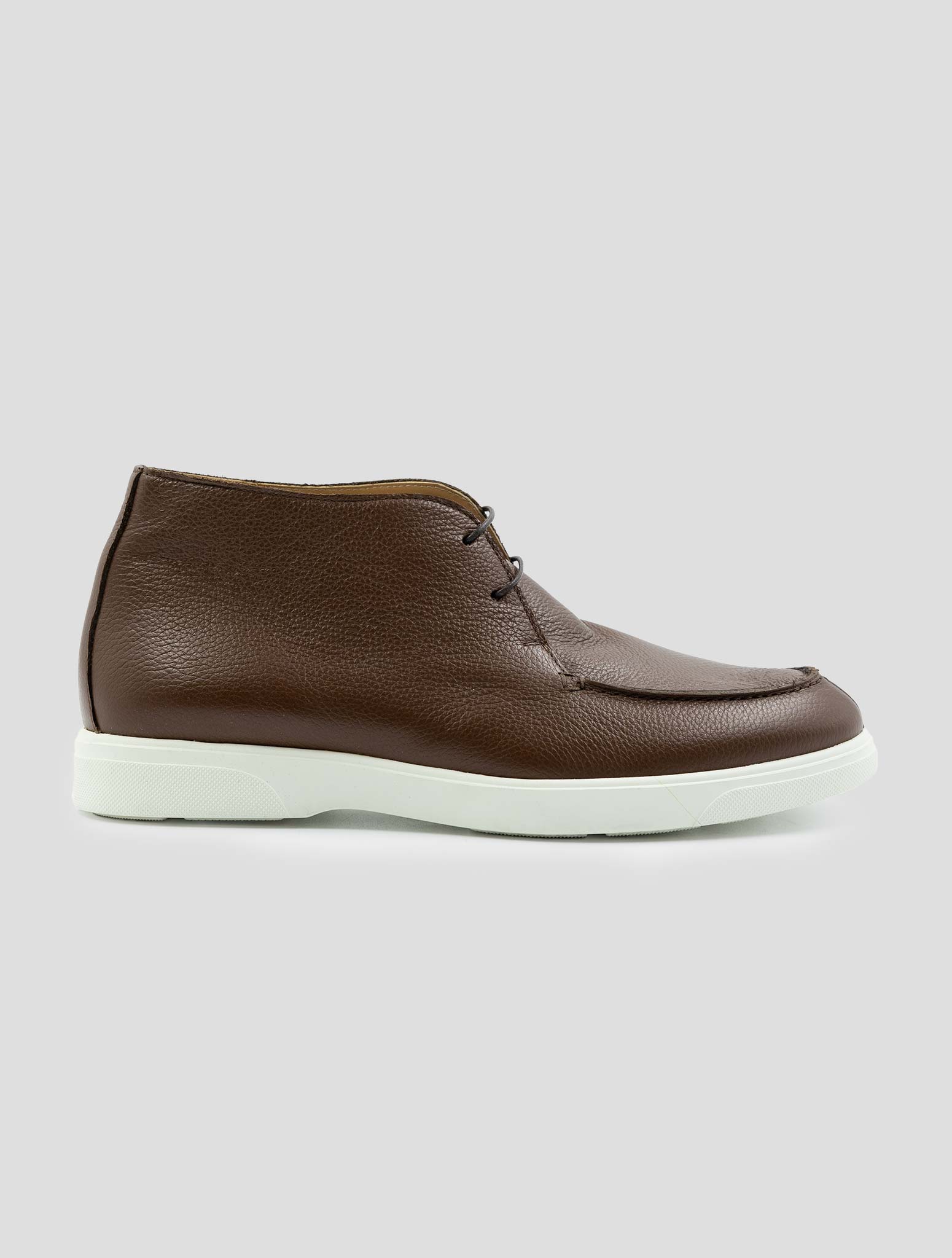 Kiton Brown Leather Boots
