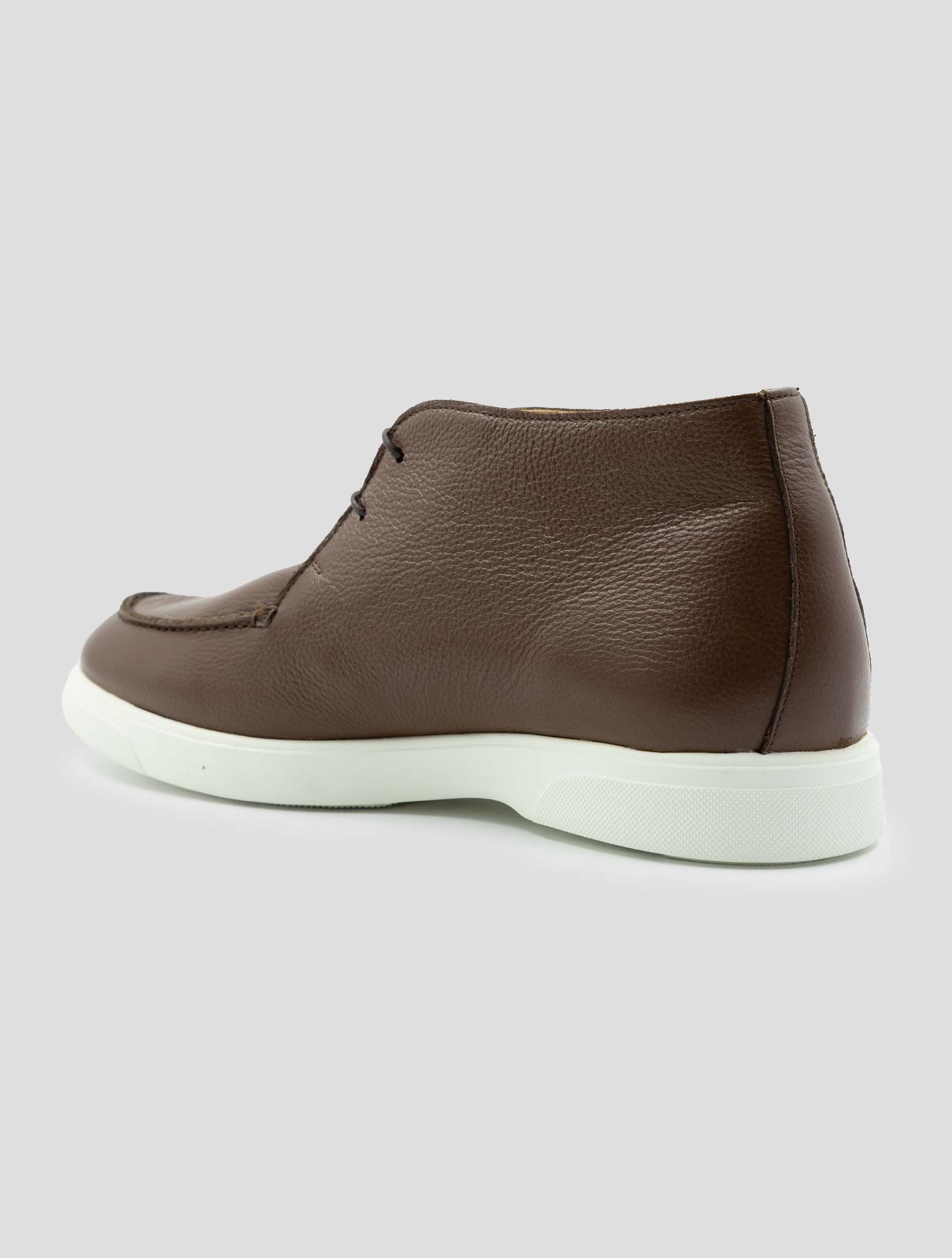 Kiton Brown Leather Boots