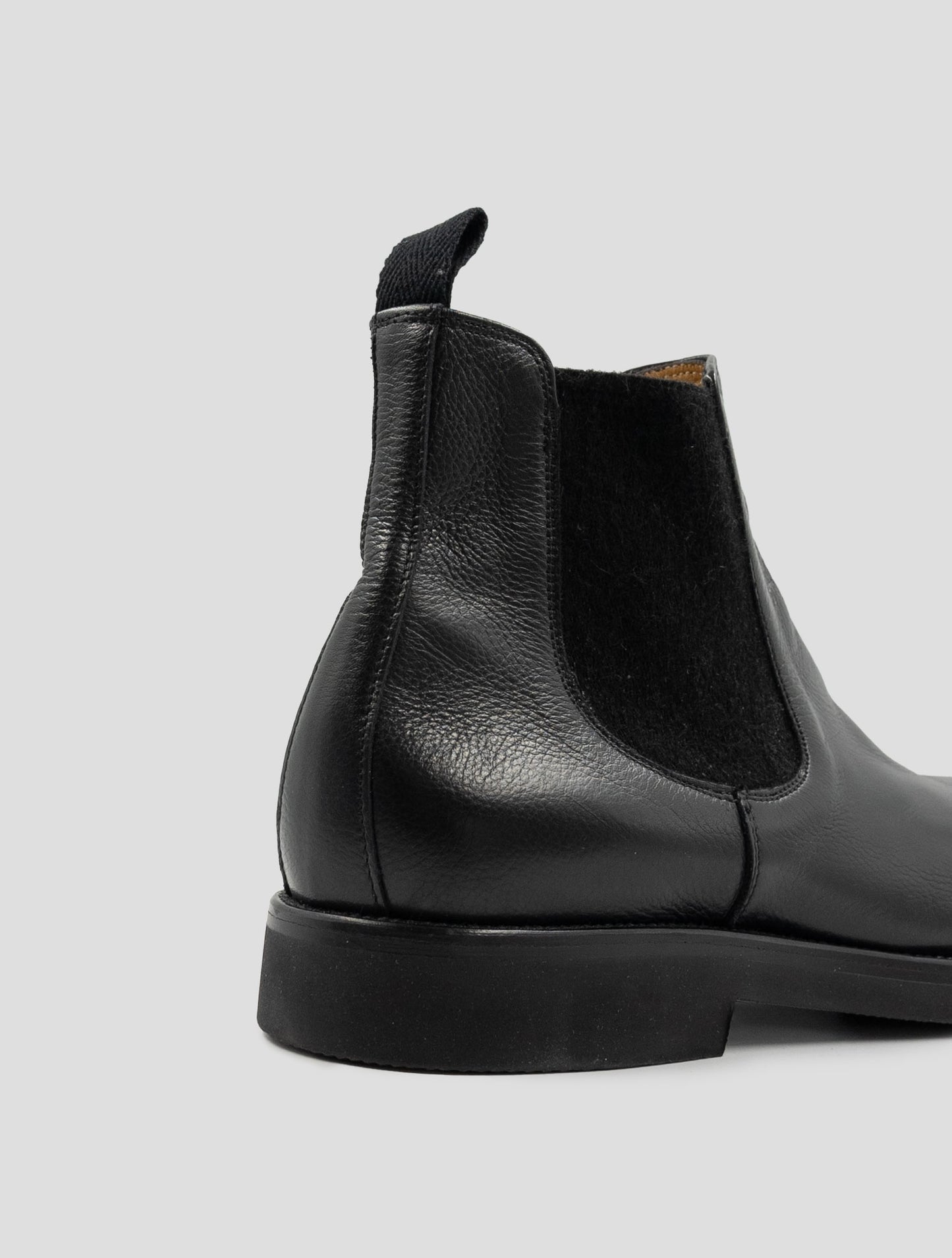 Kiton Black Leather Boots