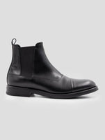 Kiton Black Leather Boots