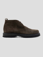 Kiton Brown Leather Suede Boots