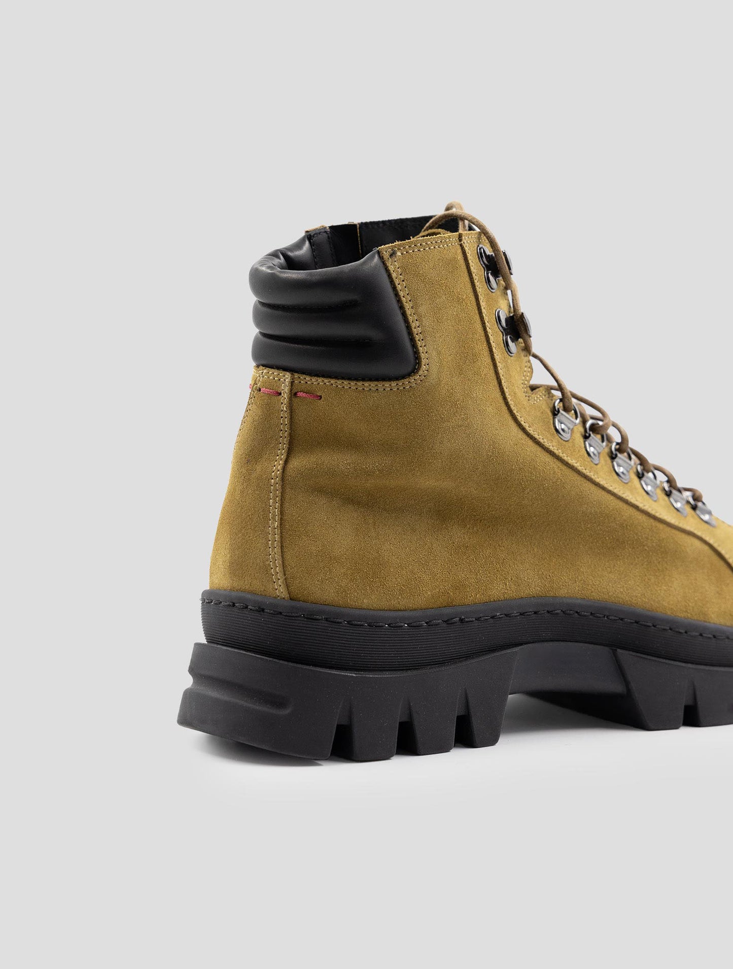 Kiton Beige Leather Suede Boots