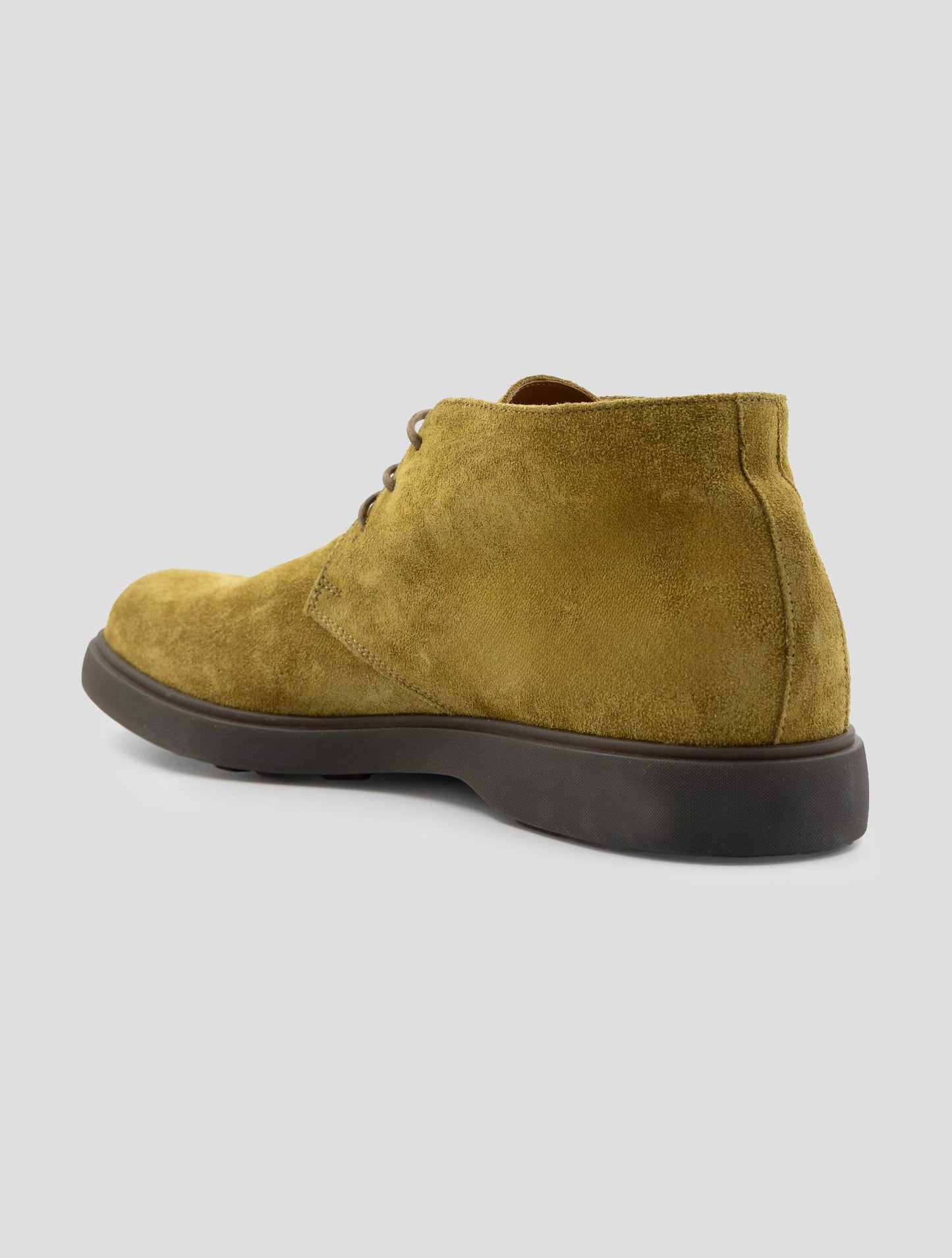 Kiton Beige Leather Suede Boots