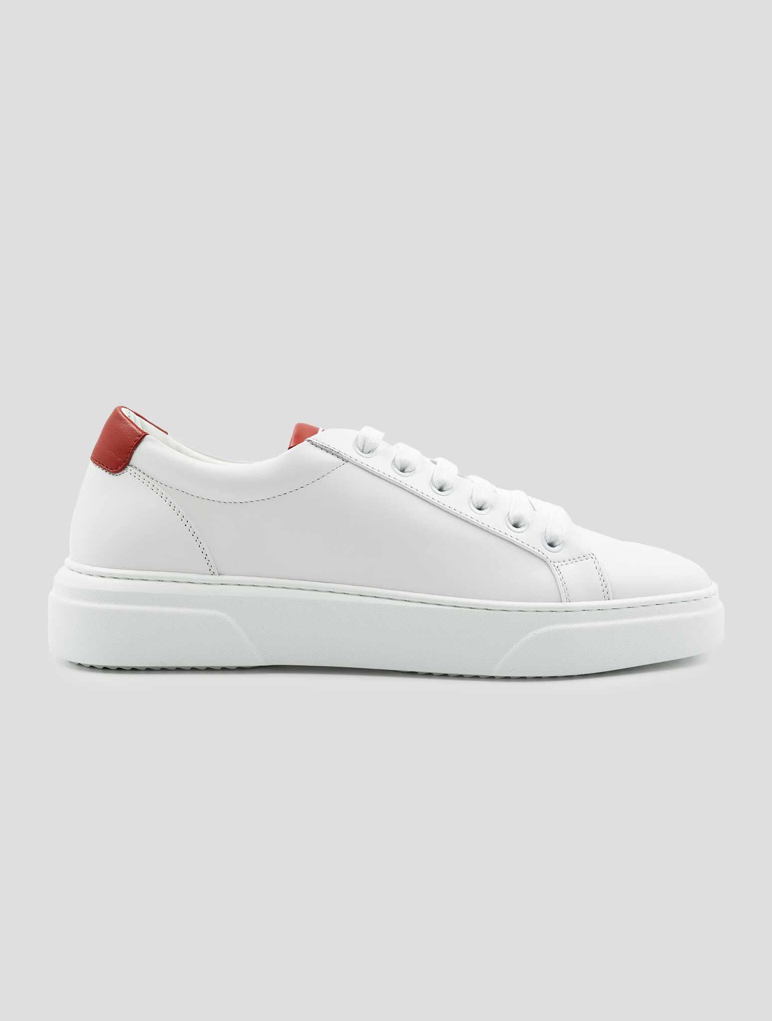 Kiton Knt Leather Sneakers