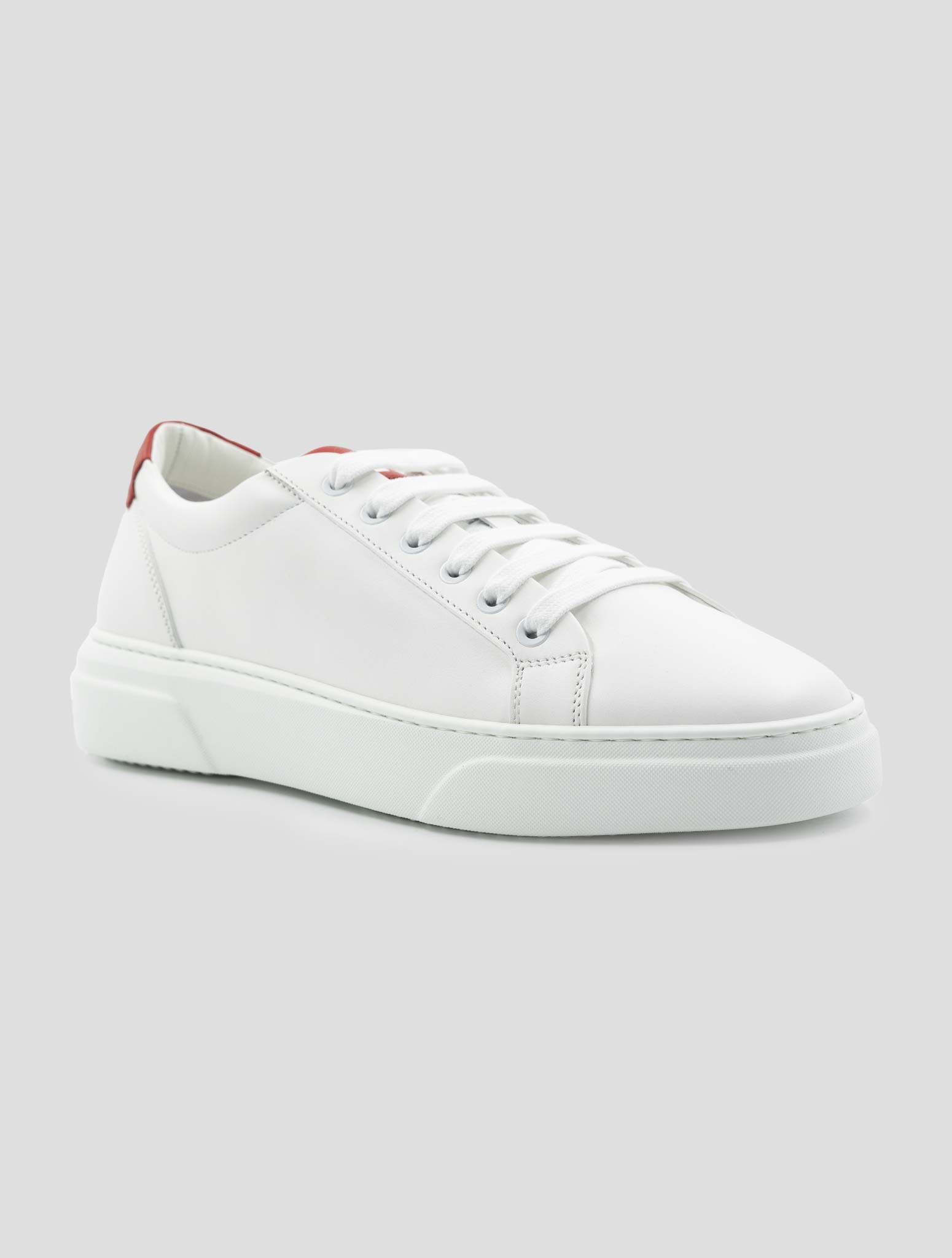 Kiton Knt Leather Sneakers