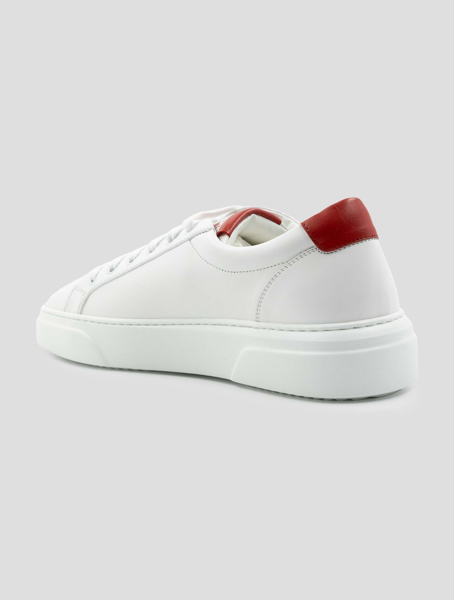 Kiton Knt Leather Sneakers