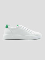 Kiton Knt White Green Sneakers