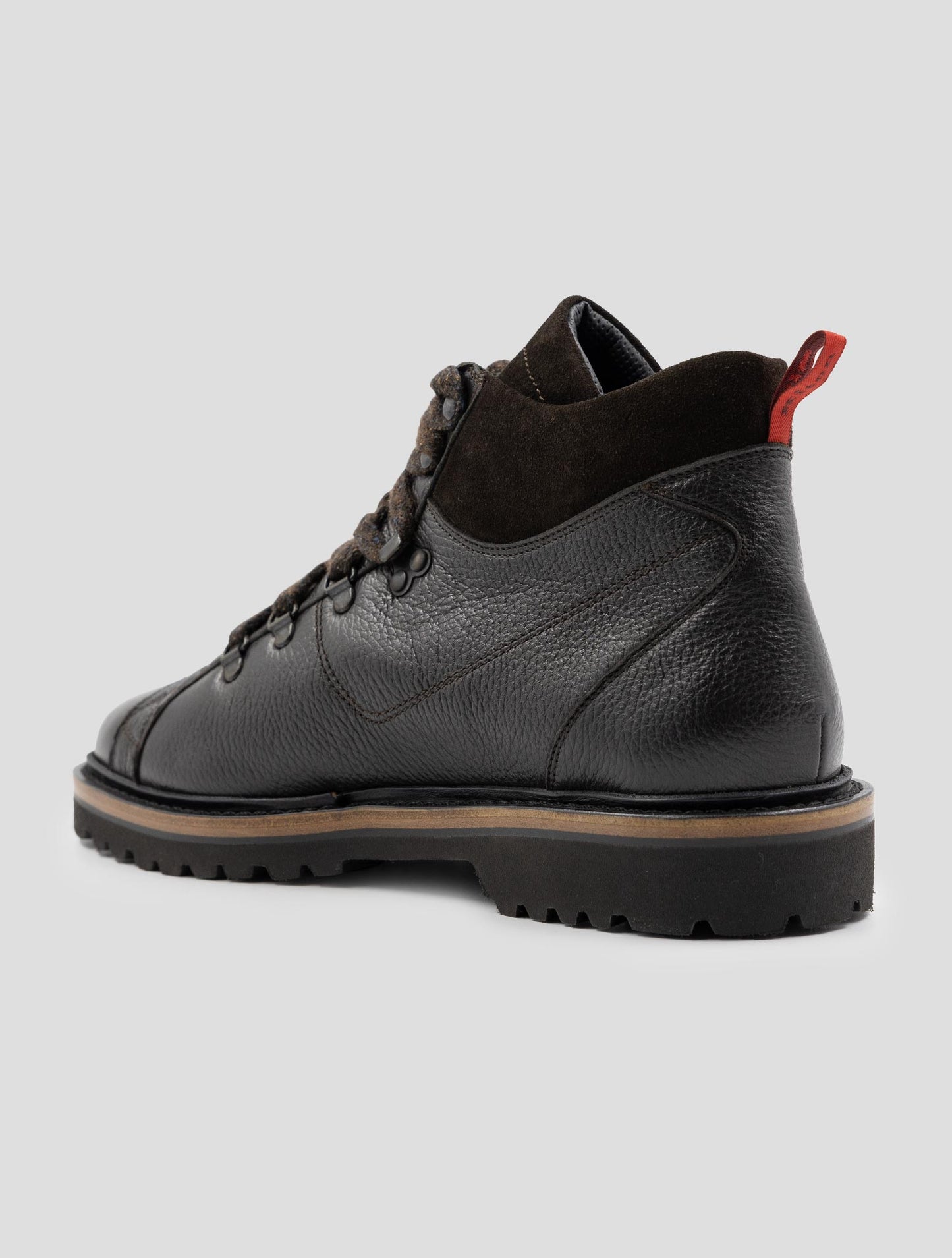 Kiton Brown Leather Boots