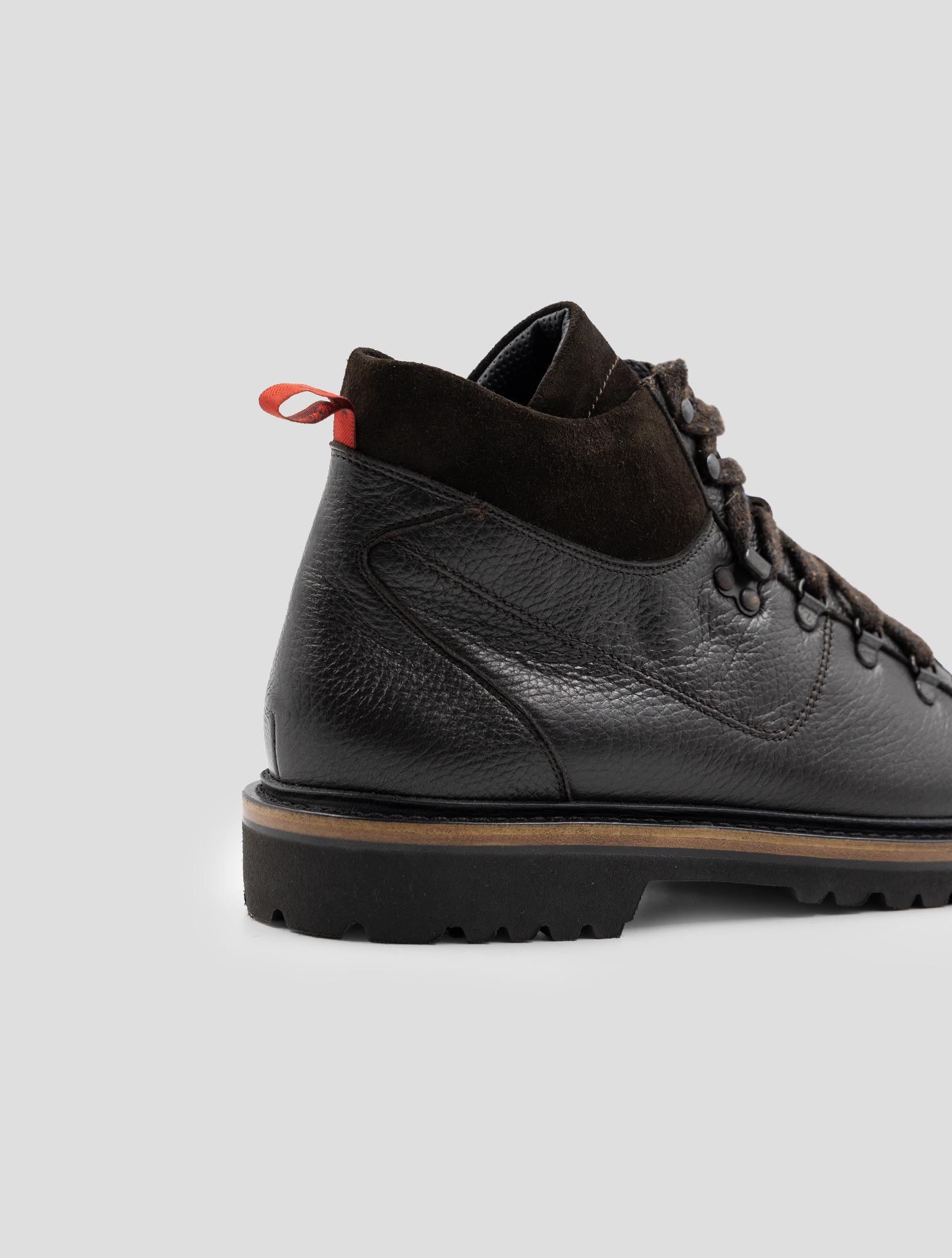 Kiton Brown Leather Boots