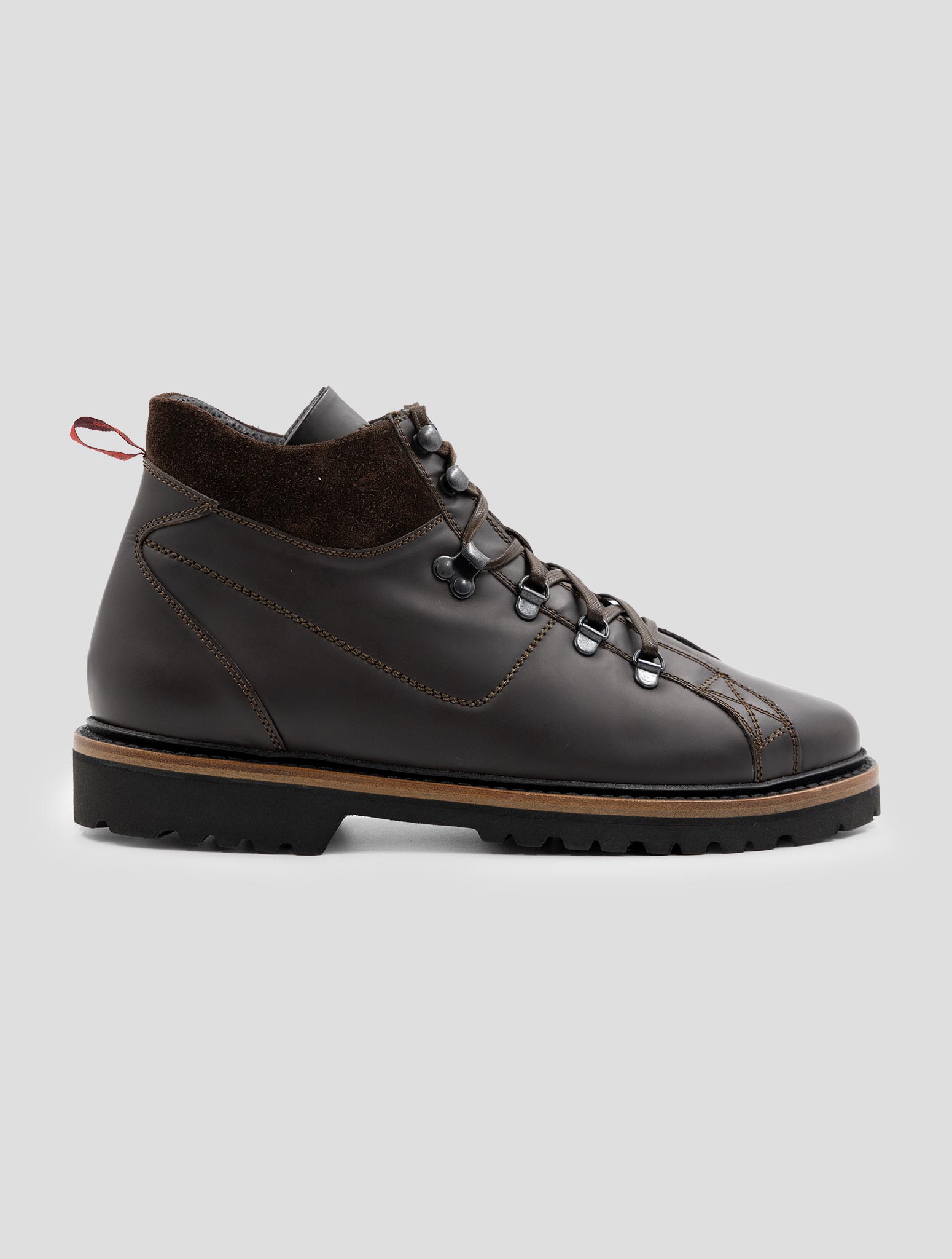 Kiton Brown Leather Boots