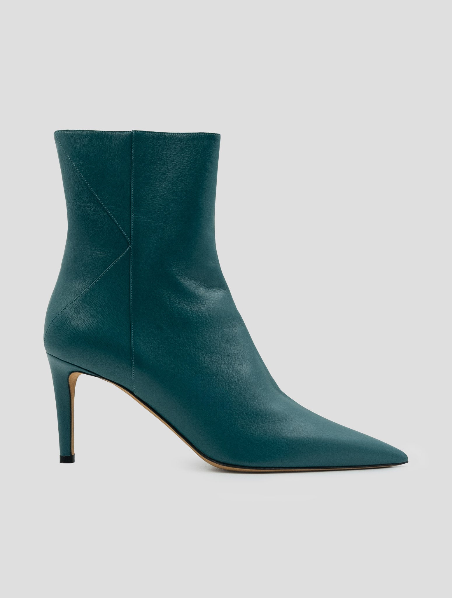 Kiton Green Leather Boots