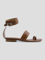 Kiton Brown Leather Sandals