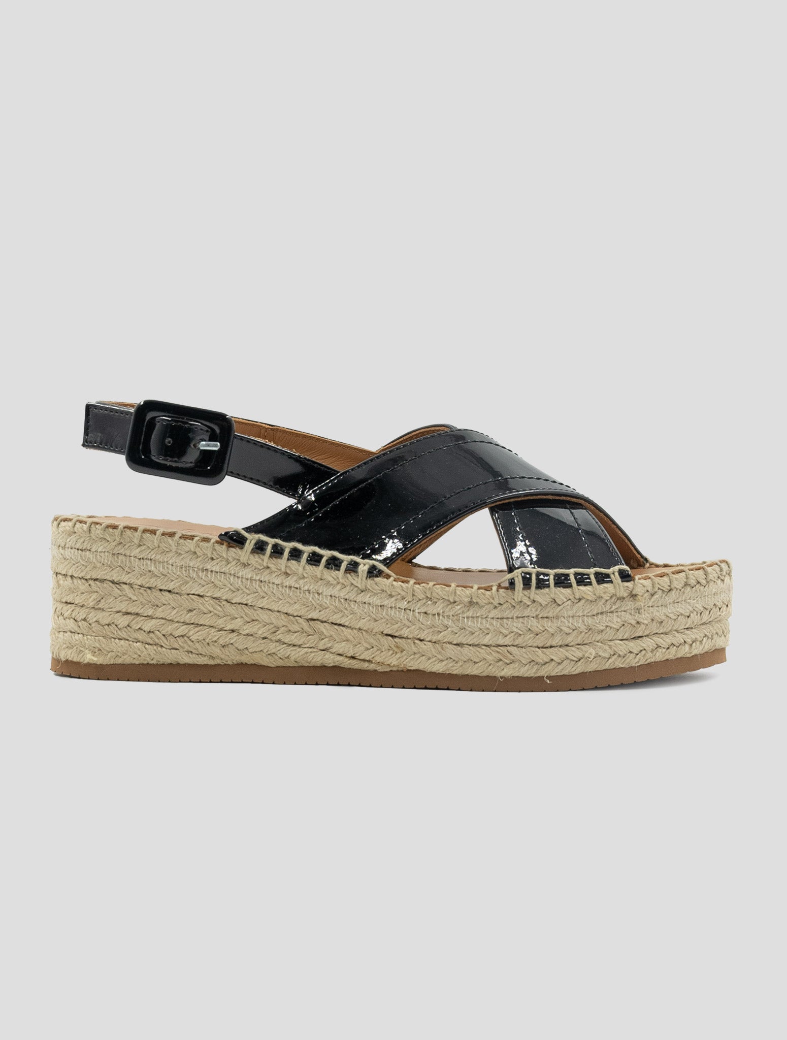 Kiton Black Leather Sandals