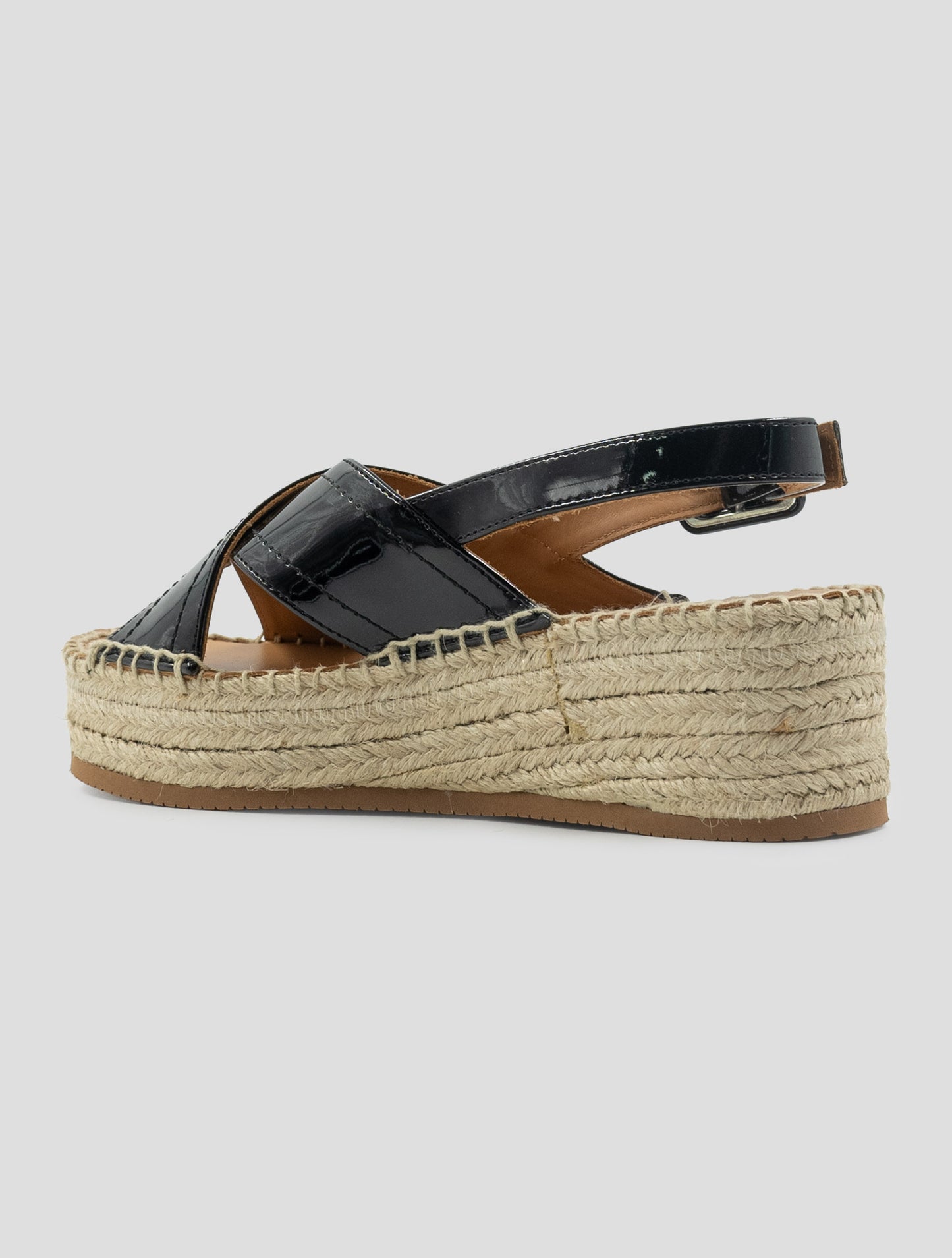 Kiton Black Leather Sandals