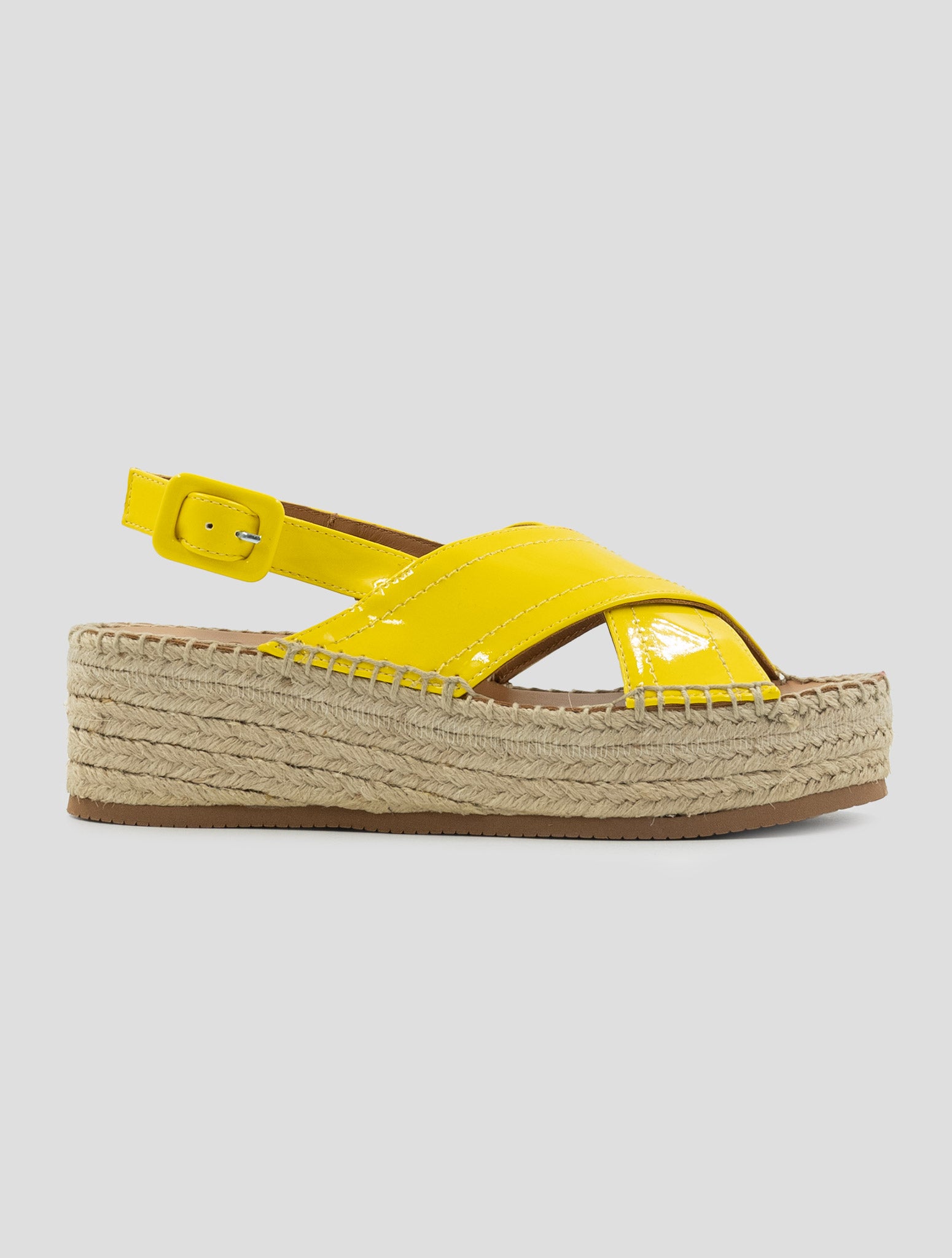 Kiton Yellow Leather Sandals