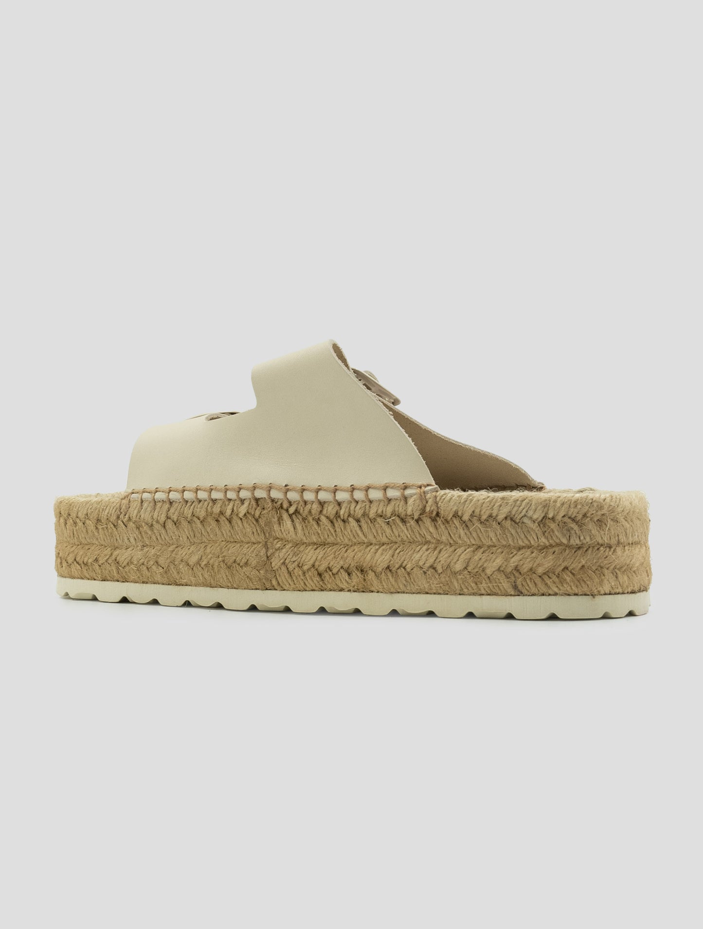 Kiton Beige Leather Sandals
