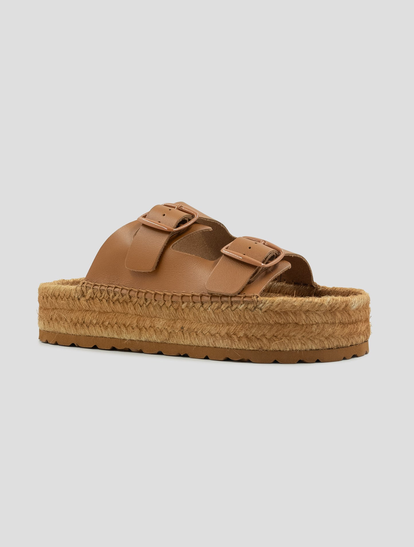 Kiton Brown Leather Sandals