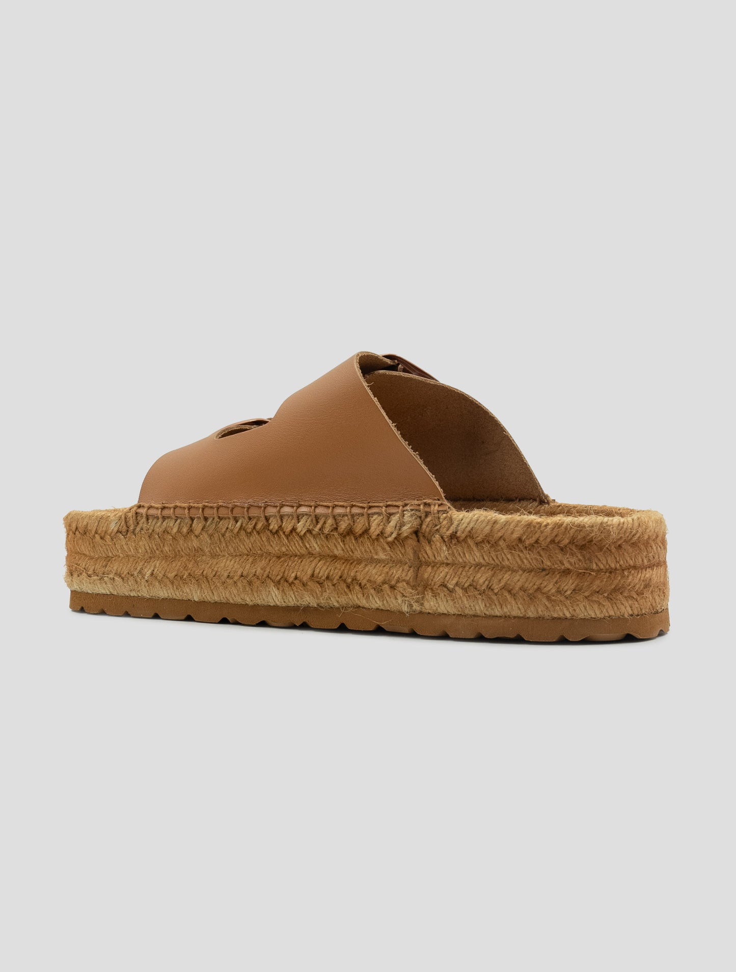 Kiton Brown Leather Sandals