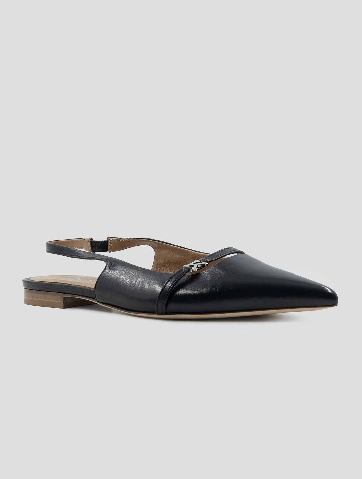 Kiton Black Leather Sandals