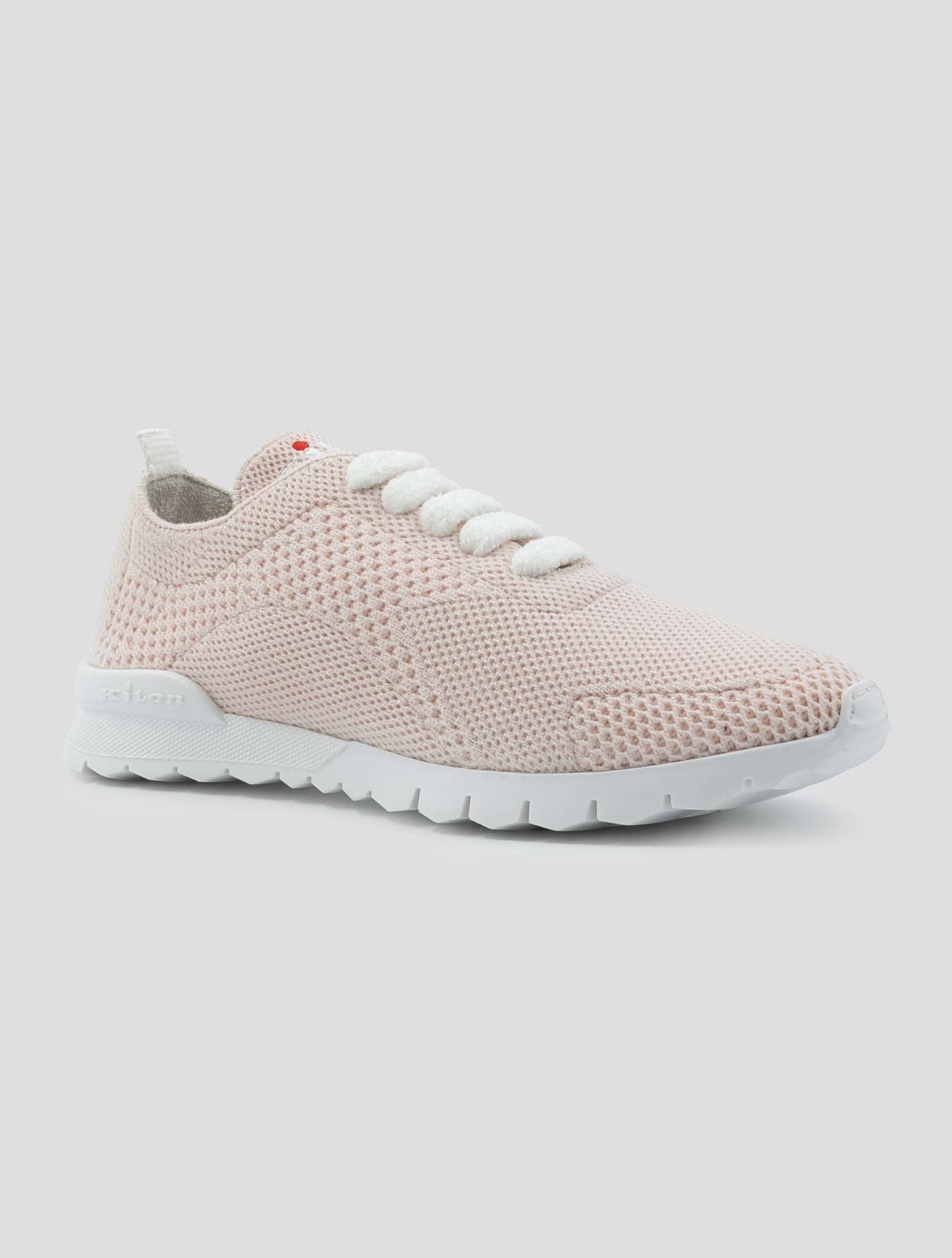 Kiton Pink Cashmere Pl Sneakers