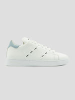 Kiton White Leather Calf Sneakers