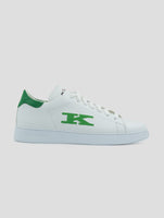 Kiton White Leather Sneakers