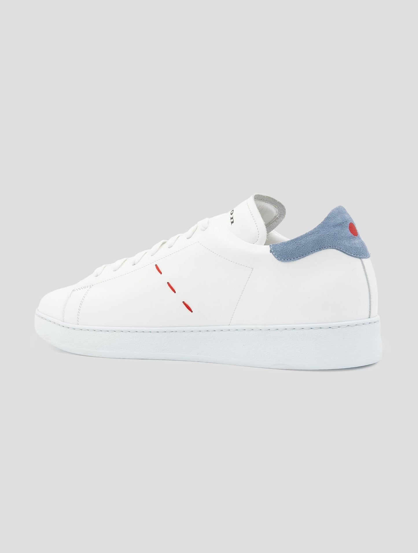 Kiton White Leather Sneakers