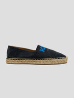 Kiton Knt Gray Wool Espadrillas