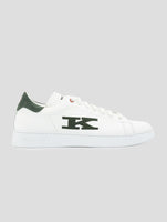 Kiton White Leather Sneakers