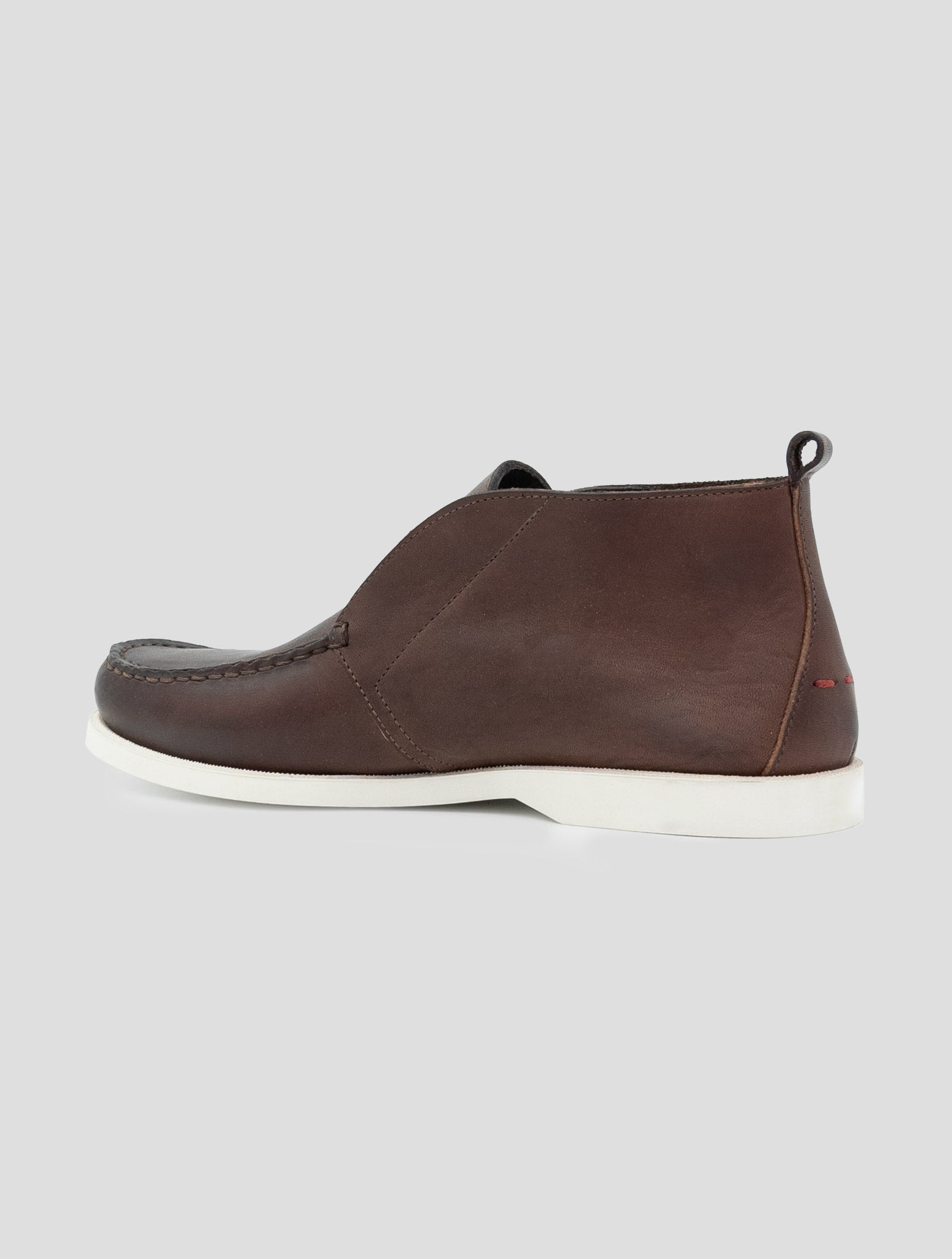 Kiton Brown Leather Sneakers