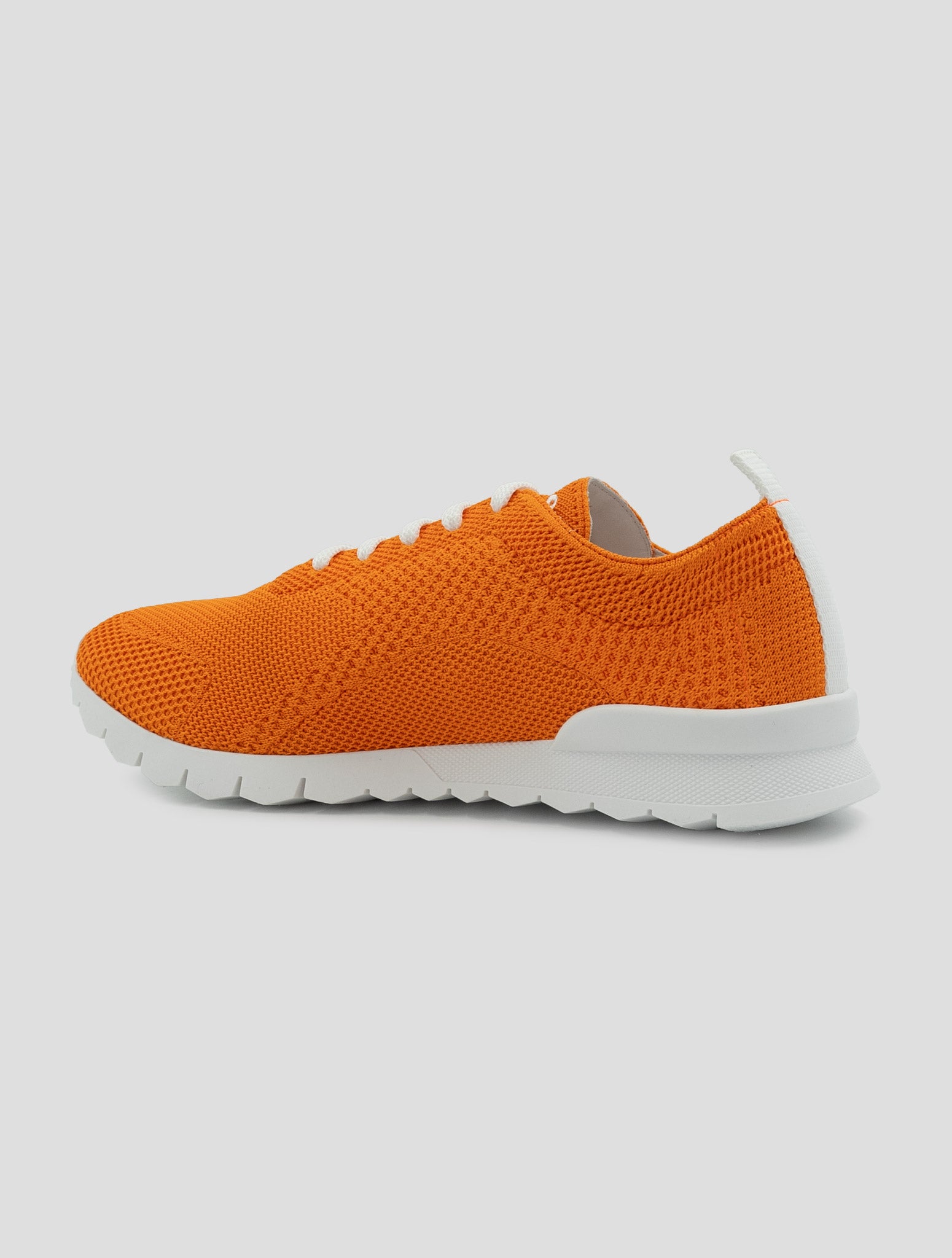 Kiton Orange Cotton Ea Sneakers